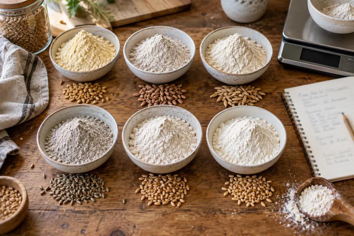 Fresh-Milled Flour Substitution Chart