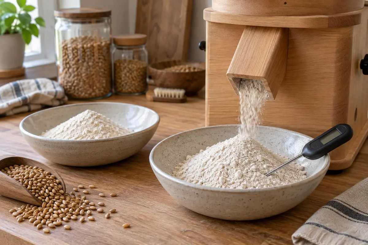 Does Milling Temperature Damage Flour?