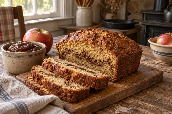 Apple Butter Einkorn Bread