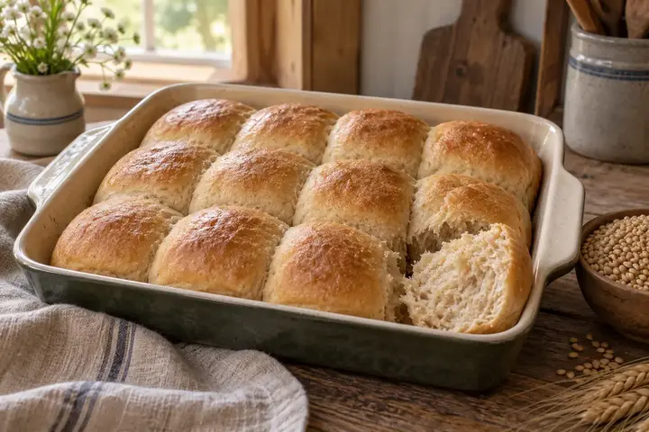 Fresh-Milled Dinner Rolls