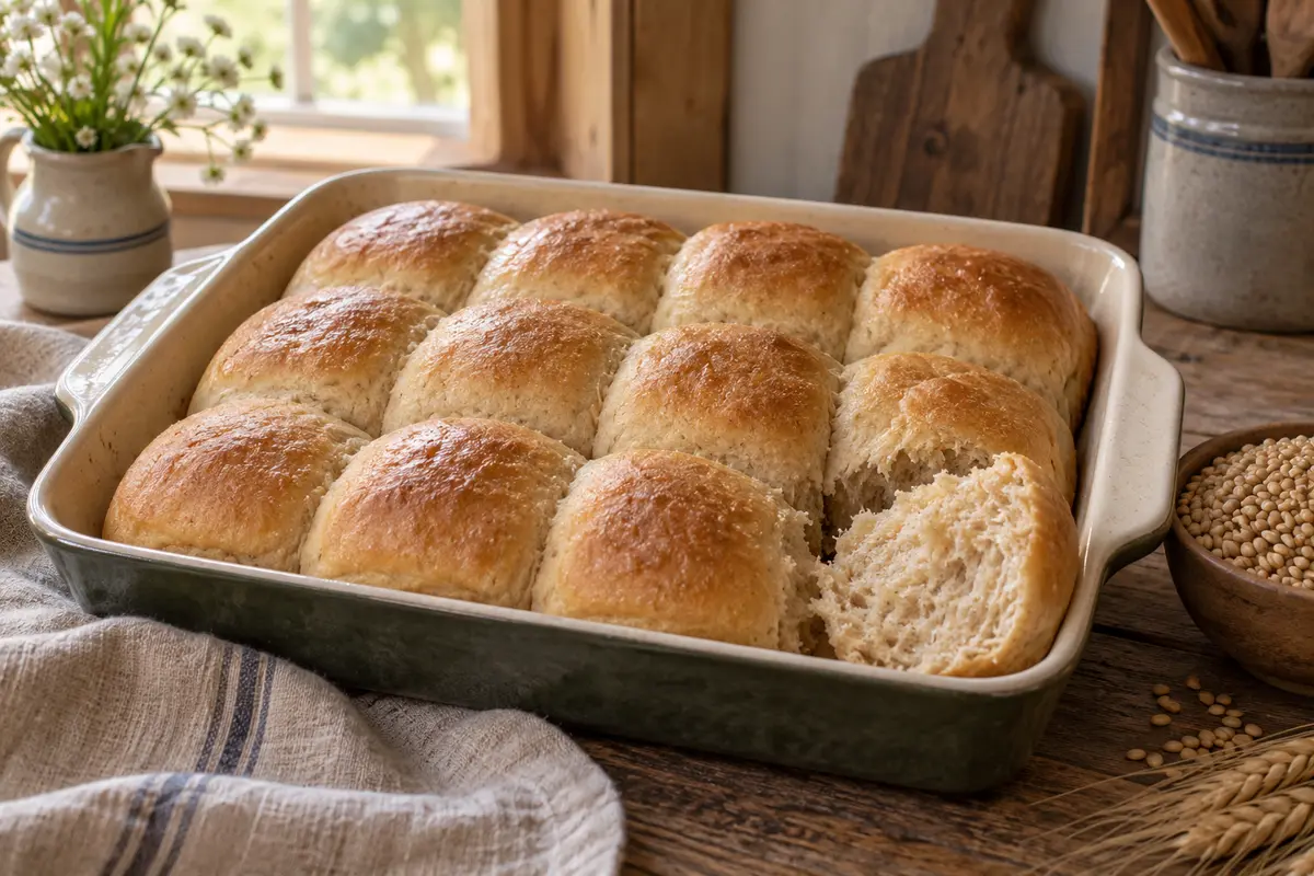 Fresh-Milled Dinner Rolls