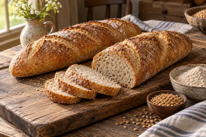 Fresh-Milled French Bread