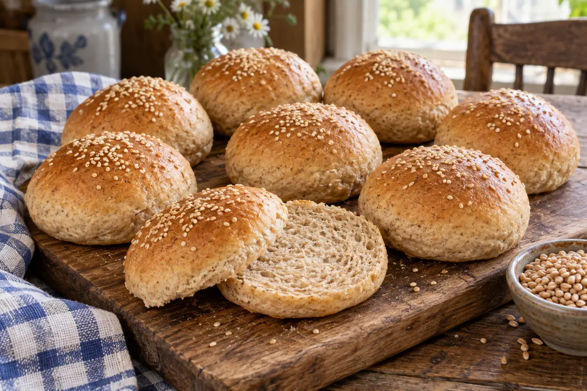 Fresh-Milled Hamburger Buns