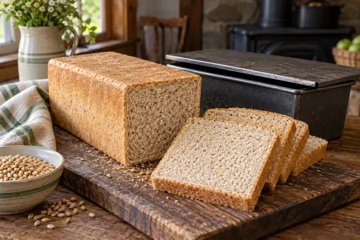 Fresh-Milled Pullman Sandwich Loaf