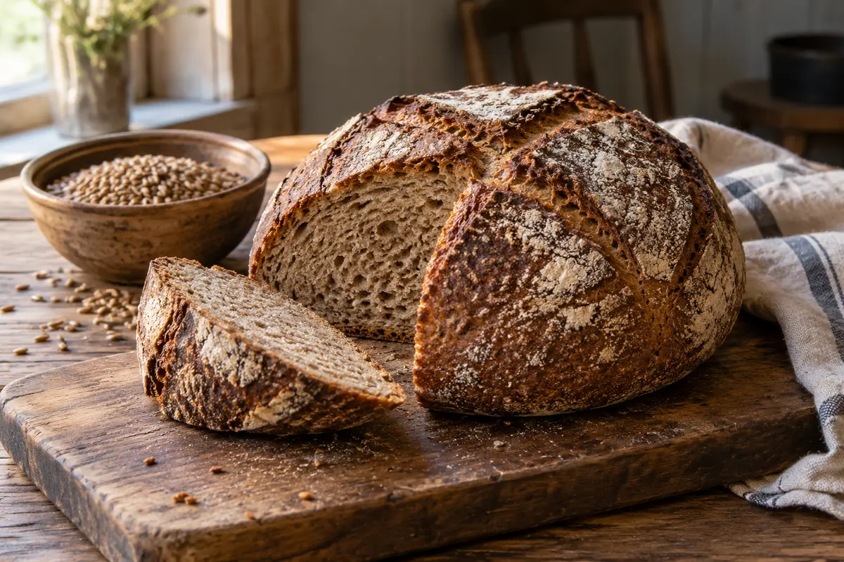 Fresh-Milled Rye Sourdough