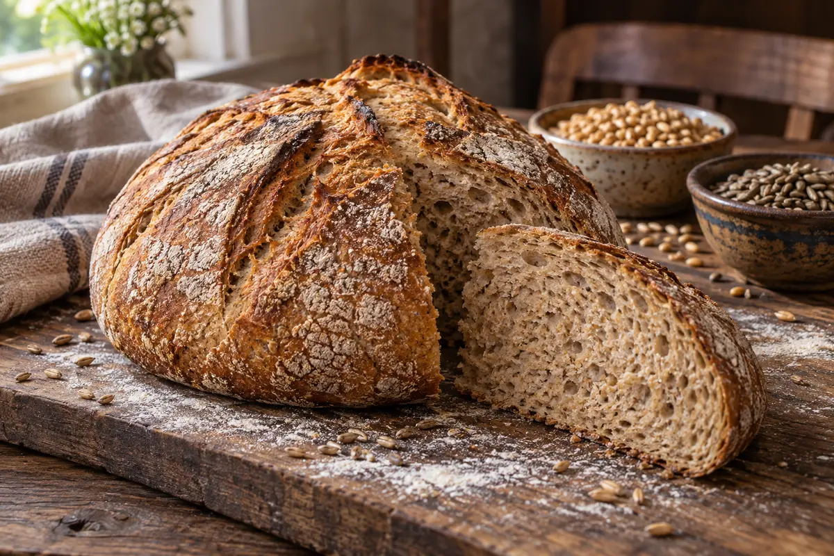 70/30 Hard White & Rye Country Loaf