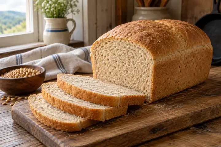 Soft Fresh-Milled Sandwich Bread
