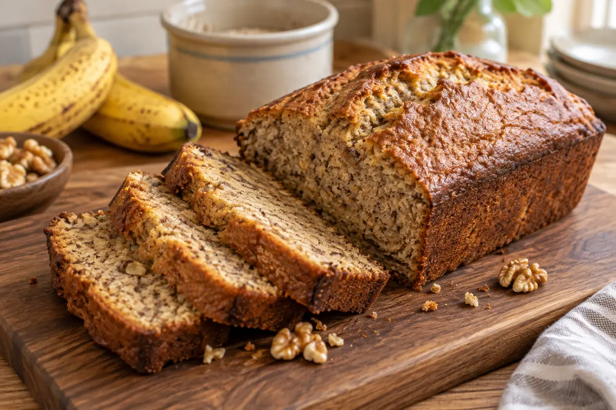 Sourdough Discard Banana Bread