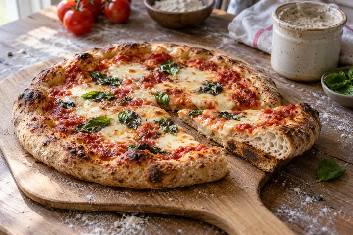 Sourdough Discard Pizza Crust