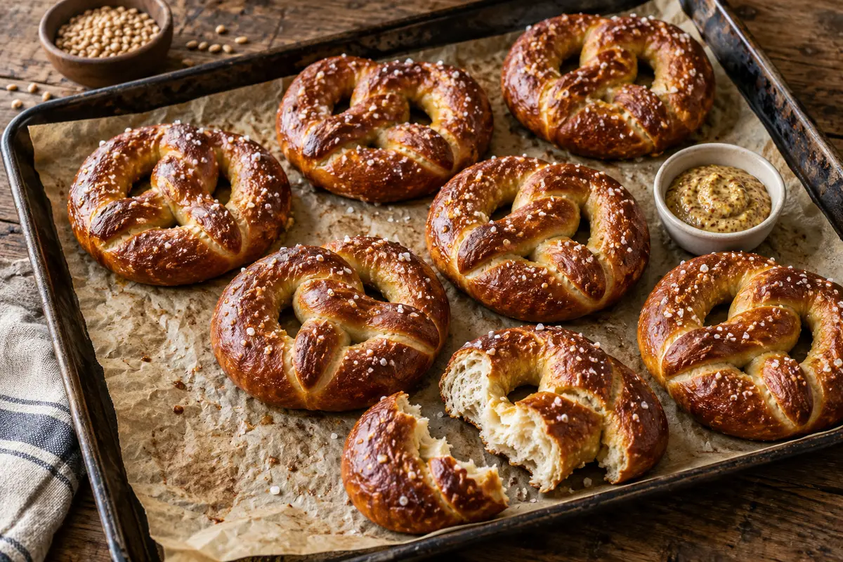 Sourdough Discard Pretzels
