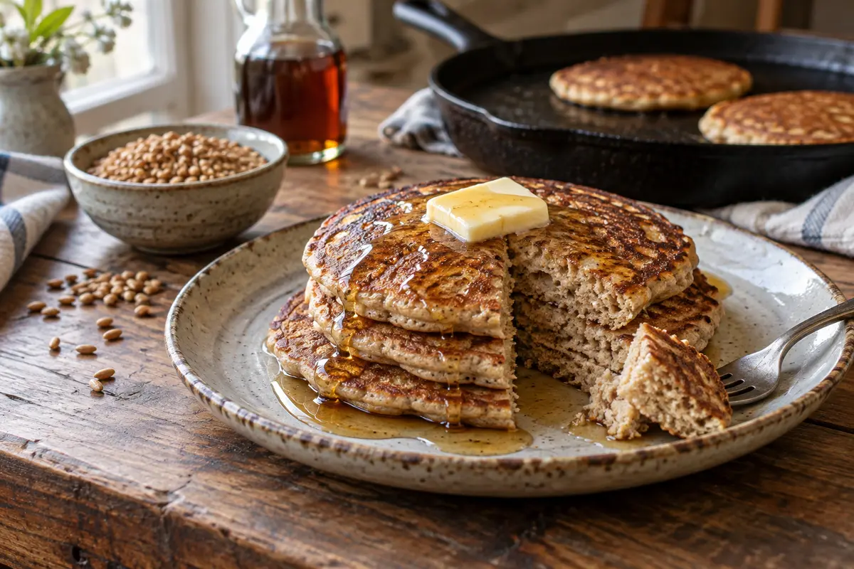 Spelt Discard Pancakes